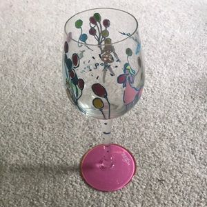 Unused Lilly Pulitzer wine glass